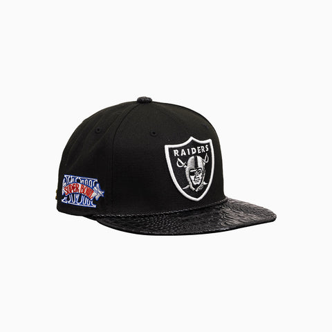 breyers-buck-50-las-vegas-raiders-hat-with-leather-visor-breyers-tlvrh-black