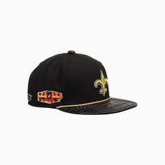 breyers-buck-50-new-orleans-saints-hat-with-leather-visor-breyers-tnosh-black-gold