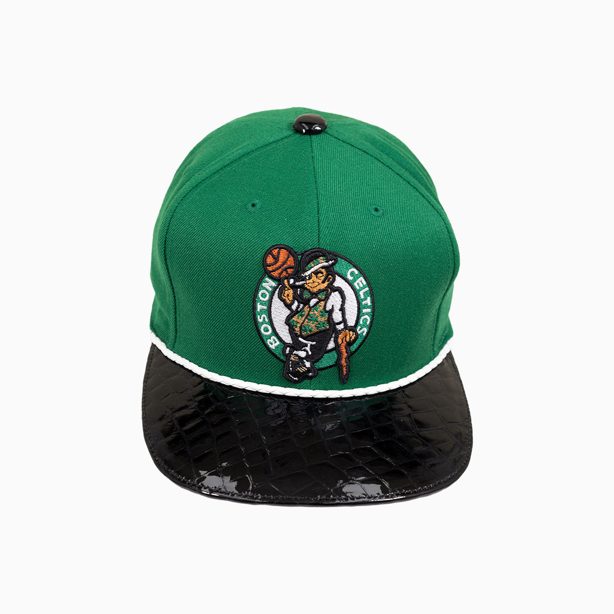 breyers-buck-50-boston-celtics-hat-with-leather-visor-breyers-tbch-green-black