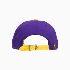 breyers-buck-50-los-angeles-lakers-hat-with-leather-visor-breyers-tlalh-purple-yellow