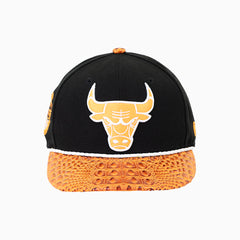 breyers-buck-50-chicago-bulls-hat-with-leather-visor-breyers-tcbh-black-orange