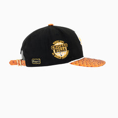 breyers-buck-50-chicago-bulls-hat-with-leather-visor-breyers-tcbh-black-orange